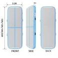 thumbnail image 2 of Esterilla inflable para gimnasia aérea EDOSTORY, 4 pulgadas de grosor, 488 cm, 2 of 6