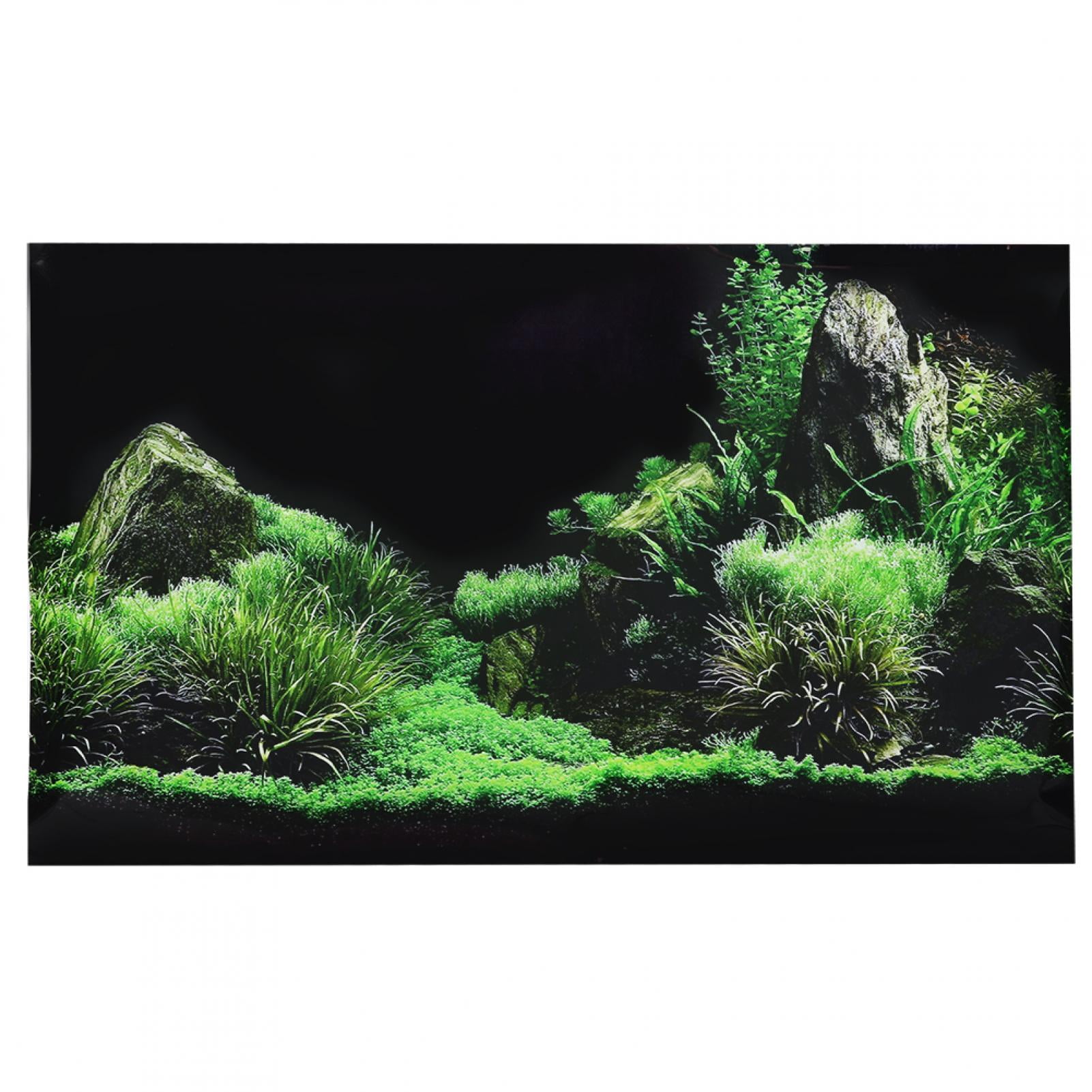 Aquarium Sticker,Aquarium Fish Tank Seafloor Fish Tank Sticker Aquarium Decoration Sticker Elevated Design