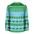 thumbnail image 4 of Christmas Santa's Sleigh Ugly Sweater Hockey Jersey, 4 of 4