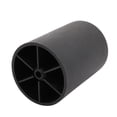 thumbnail image 5 of Unique Bargains 4pcs 60mm Diameter 80mm Height Cabinet Sofa Leg Feet Black Plastic, 5 of 5