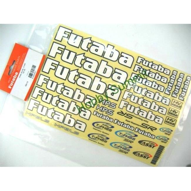 Futaba Ebb1179 Decal Sheet for Surface Vehicles FUTEBB1179 for sale online