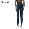 thumbnail image 2 of Leggings de talle alto para mujer - Pantalones cálidos de invierno Yoga Senderismo Mallas para correr - Gris Para 0 ℃ a 10 ℃ Zhivalor CPB-SSW1350-3, 2 of 6