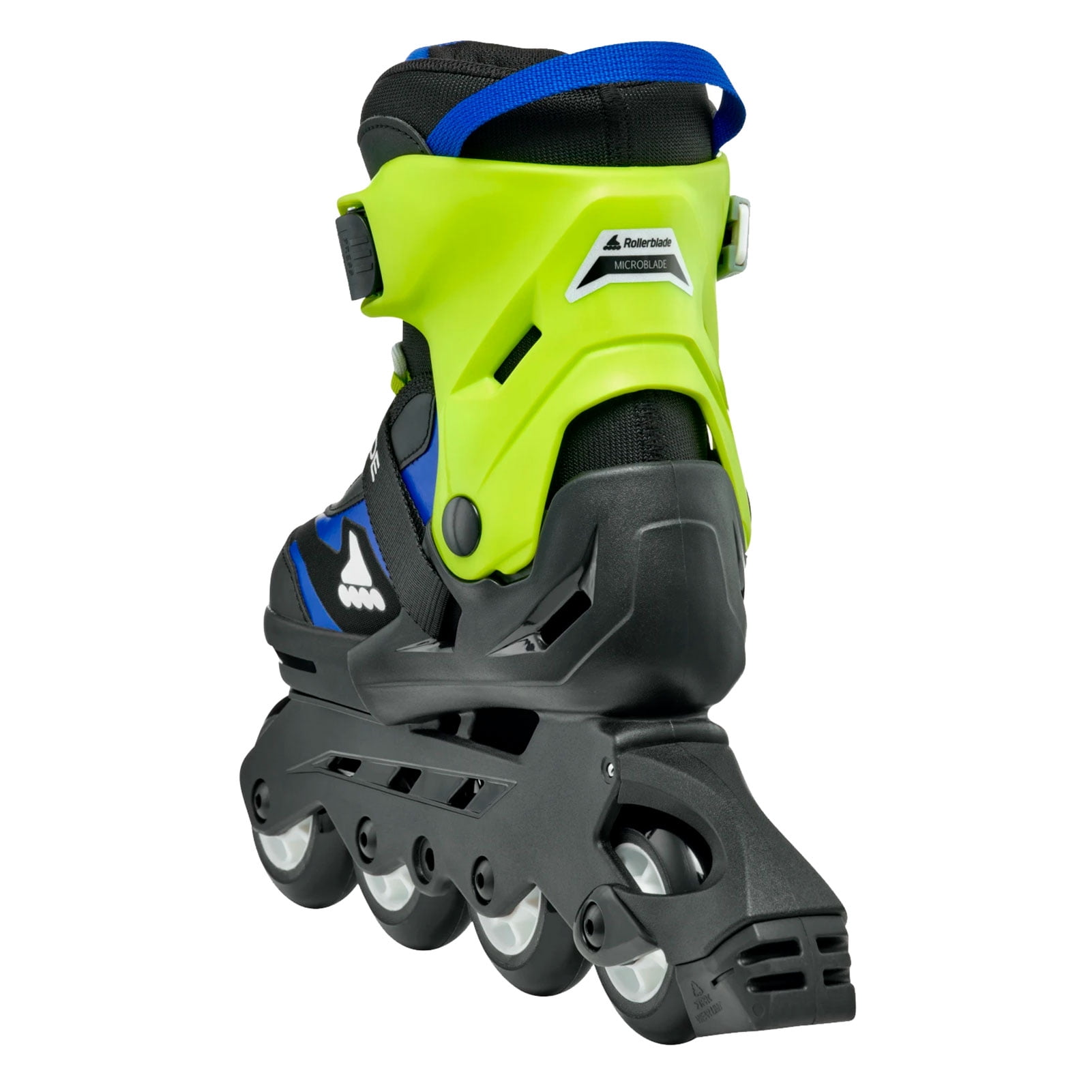 ROLLERBLADE Kids' Microblade Skates, Color: Black/Blue, Size: 2-5