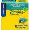 Preparation H Dispenser Totables with Aloe - 50 Wipes Pack of 4