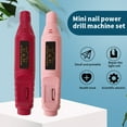 thumbnail image 4 of USB Power Supplys Mini Handheld Electric Grinder Drill Tool Nail Gelatum Removing Drill Manicure Machine Grinding Rotary Tool Kit for Milling Trimming Polishing Engraving, 4 of 9