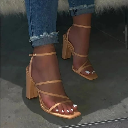 

Aueoeo Flat sandals for women dressy Women Outdoor Flat Anti-Slip Slippers Casual Beach Slippers Large Size Shoes