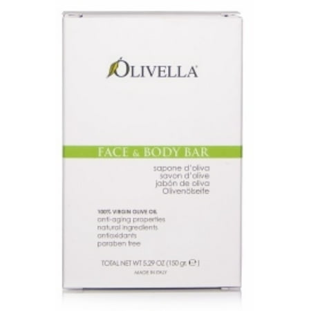 Olivella All Natural 100% Virgin Olive Oil Face & Body Soap