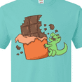 thumbnail image 4 of Inktastic Dino With Chocolate Bar T-Shirt, 4 of 5