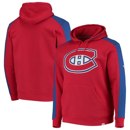 - Montreal Canadiens Fanatics Branded Iconic Fleece Pullover Hoodie - Red/Blue