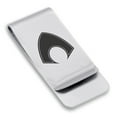 thumbnail image 1 of Stainless Steel Aquaman Classic Slim Money Clip Credit Card Holder, 1 of 2
