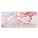 thumbnail image 1 of Alfombrilla de escritorio de cuero PU, 90 x 40 cm, alfombrilla de ratón de doble cara para oficina/hogar/juegos, mármol rosa, 1 of 4