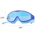 thumbnail image 3 of Hariumiu Swimming Goggles for Kids with Ear Plugs, Anti-Fog Adjustable Diving Swimming Goggles for Swimming Pool Beach Boys Girls, 3 of 10