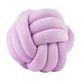 thumbnail image 1 of Almohada de sofá con forma de bola, cojín tejido, cojín decorativo para ventana salediza, almohada de color liso claro, 1 of 4