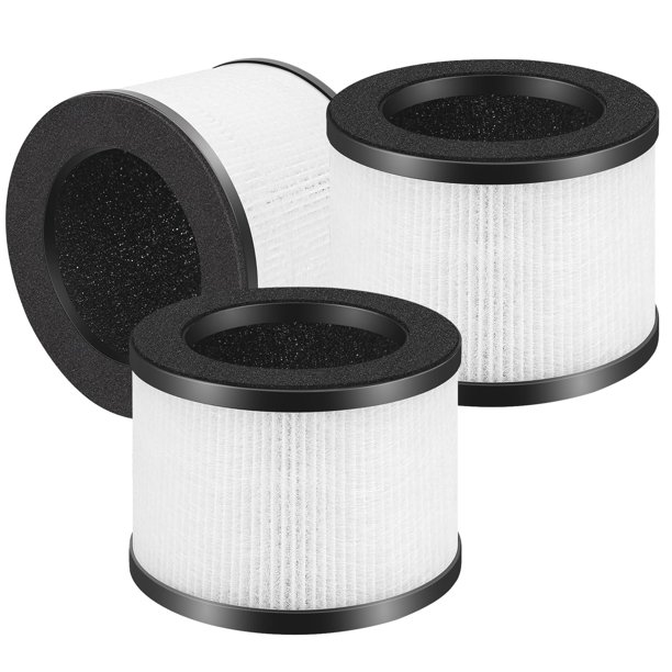 Paquete de 3 filtros de repuesto compatibles con ToLife TZ-K1