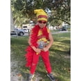 thumbnail image 3 of Hulk Hogan Hulkamania Boys Kids Yellow Costume, 3 of 9