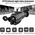 thumbnail image 4 of DT18 Portable Monocular Night Vision Device 200M Infrared Digital 1080P 8X Zoom Video Record Telescope for Camping, 4 of 7