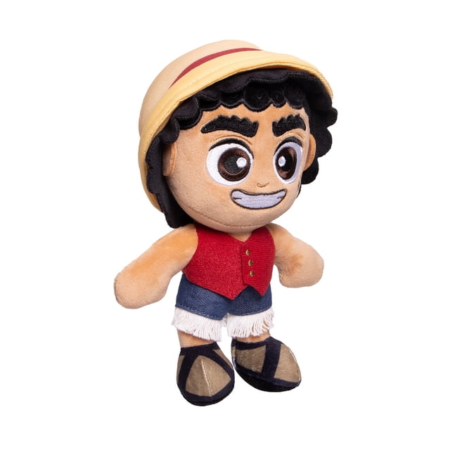 Muñeco de peluche One Piece Luffy 12.5 cm Marca Ruz.