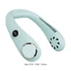 thumbnail image 3 of Ventilador de refrigeración por aire Ventilador de cuello colgante recargable USB para deporte (verde jazmín) Tmvgtek Libre de BPA, 3 of 7