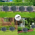 thumbnail image 6 of Artificial Boxwood Topiary Ball with Lavender | UV Resistant 2pcs Set w/Ground Spike for Outdoor/Indoor, 6 of 8