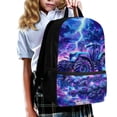 thumbnail image 3 of Uorisanigo Lightning Tractor 17 Inch Kids Backpack Large Capacity School Bag for Boys and Girls 5-13 Toddler Rucksack with Water Bottle Pockets Preschool Elementary Kindergarten Bookbag, 3 of 6