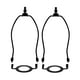 thumbnail image 1 of 2x Pantalla de lámpara Arpa Soporte de pantalla de lámpara Accesorios de soporte de lámpara Lámpara E26 desmontable Negro, 1 of 9