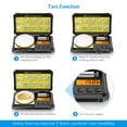 thumbnail image 6 of Digital Scale, AMIR Digital Gram Scale 200g/0.01g High-Precision Scale with 50g Calibration 6 Units LCD Display Tare Function Scale for Kitchen Food Jewelry Medicine Herb Black, 6 of 11