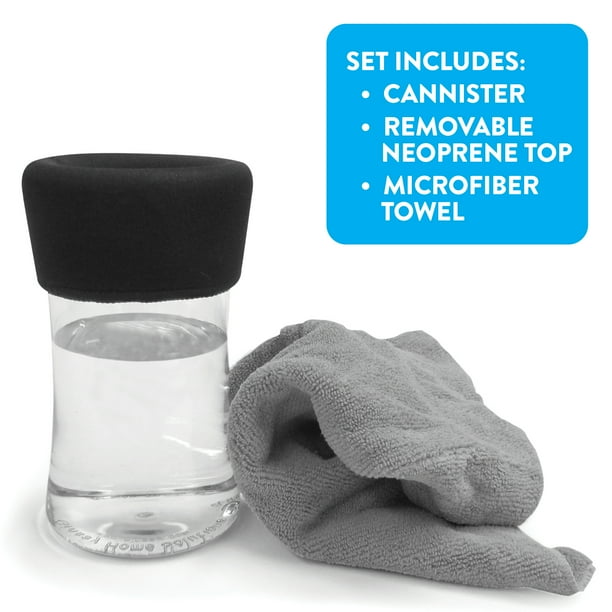 Rinse Ace Dog Paw Cleaner Bath Set with Microfiber Towel