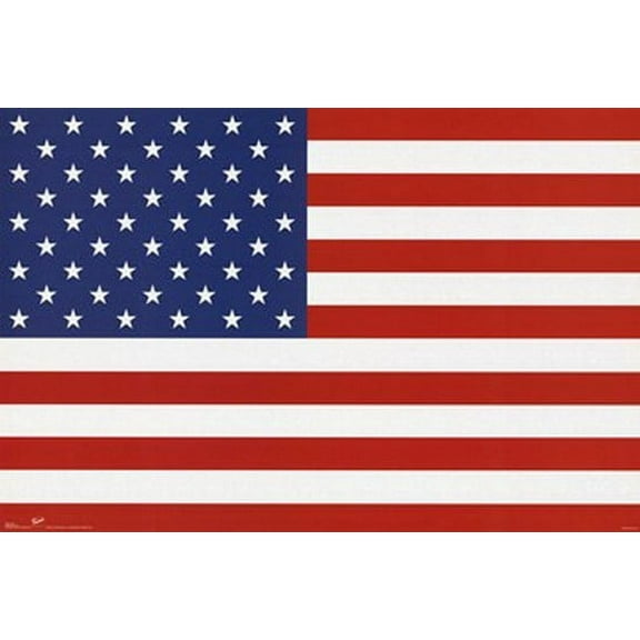 U.S. Flag Poster Print (36 x 24)