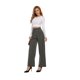thumbnail image 4 of Pantalones anchos FUNYYZO pantalones de negocios de cintura alta para mujer, 4 of 6