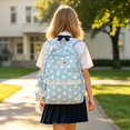thumbnail image 2 of Low Saturation Polka Star Large Capacity Backpack for Travel School Casual Daypack, 2 of 7