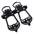thumbnail image 2 of Xihbxyly Tacos de Nieve Antideslizantes, Agarre con Clavos para Hielo, Construcción de Elastómero Termoplástico, Tacos de Acero Al Manganeso, Equipo de Senderismo y Escalada, Diseño Ultraligero, Resi, 2 of 2
