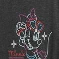 thumbnail image 3 of Disney - Minnie Mouse - Feeling Good with Heart Glasses - Women's Short Sleeve Graphic T-Shirt, 3 of 5