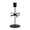A004- Style D, variant on Metal Candle Holder, Minimalist Heart Bowknot Romantic Candle Stand Decorative Piece, for Home Light Luxury Style Retro Decoration, Candlelight Dinner Props, Living Room Bedroom Tabletop Accent