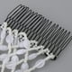 thumbnail image 4 of Mujeres Niñas Peine de Pelo Doble Peine Elástico Clip Updo , - Blanco Baoblaze Magic Beads Peines para el cabello, 4 of 8