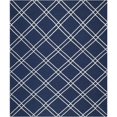 thumbnail image 1 of Safavieh Dhurries Navy Contemporary Rug - 6' x 9', 1 of 5