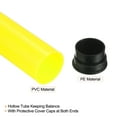 thumbnail image 3 of Uxcell Junior Relay Track Baton Plastic Race Field Stick Athletics, Yellow 2 Pack, 3 of 5