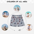 thumbnail image 6 of joogoo Boy Swim Trunks Hockey Players Winter Bathing Beach Board Shorts 5T, 6 of 8