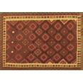 thumbnail image 1 of Ahgly Company Indoor Rectangle Oriental Brown Traditional Area Rugs, 2' x 3', 1 of 4