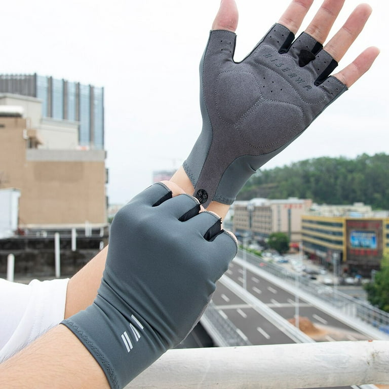 2023 New Breathable Cycling Half Finger Gloves Men Women Anti-slip  Anti-Sweat Outdoor Sports Gloves Bike Bicycle Gloves