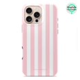 thumbnail image 1 of Baby Pink Stripe - iPhone 16 Pro Max Case, iPhone 12 Pro Max, 1 of 9