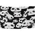 thumbnail image 4 of FREEAMG Cute Pandas Tapestry Hippie Wall Hanging Tapestries Aesthetic Decorative for Living Room Bedroom Ceiling 60x40In, 4 of 7