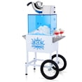 thumbnail image 3 of Mobile Commercial Ice Crusher with Wheels Cart, Electric Snow Cone Shaved Ice Machine for Outdoor Events., 3 of 8
