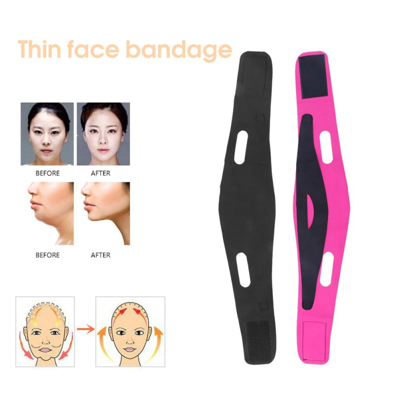 Details about   Mask Face Lifting Band Facial Slimming Chin Reducer Strap Weight Loss Belt 
