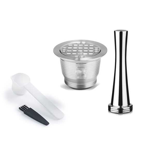 Stainless Steel Reusable Coffee Pods Dishwasher Safe Coffee Filter Accessories Easy to Clean Espresso Brewing Tool
