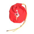 thumbnail image 2 of Bolsa de almacenamiento y transporte para pelotas de gimnasia rítmica para gimnastas de entrenamiento. rojo, 2 of 9