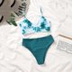 thumbnail image 4 of Conjunto de Bikini Bandeau para mujer, traje de baño brasileño con realce, ropa de playa, 4 of 5