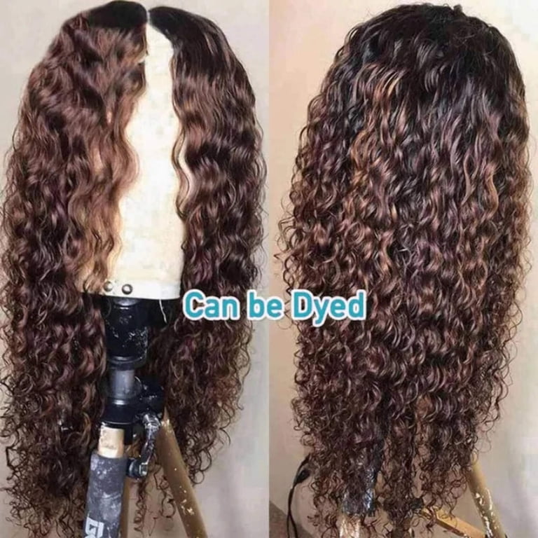 Hair Topic 10A Brazilian Full Lace Human Hair Deep Wave Wig  display picture 1