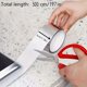 thumbnail image 3 of 1 Roll Aluminum Foil Tape, Caulk Strip, Self Adhesive Waterproof And Mildewproof Repair Duct Tape, For Bathtub, Bathroom Shower, Toilet Kitchen, Basin Edge, Wall Sealing 3cm/1.18in*500cm/197in, 3 of 4
