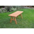 thumbnail image 3 of A &amp; L Furniture Western Red Cedar Traditional Picnic Table - Table Only, 3 of 6