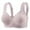 Purple, variant on Bras Women Front Closure Bras Adjustable Straps Bras Wireless Everyday Bra Support Bras for Women